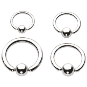 Surgical Steel Ball Closure Rings