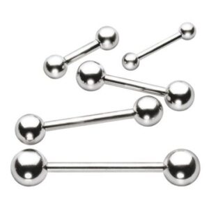 Surgical Steel Barbell Straight